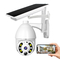 На открытом воздухе камера IP безопасностью 1080P CCTV SIM-карты ночного видения 4g камеры солнечной энергии IP66 водоустойчивая WiFi беспроводная